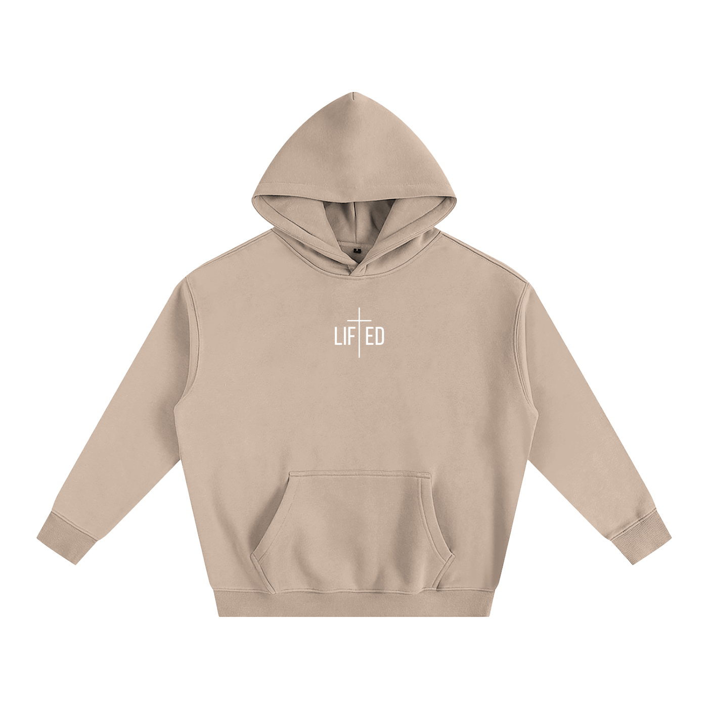 All Battles Are Won in Prayer Oversized Fleece Hoodie | Abwûn Collection
