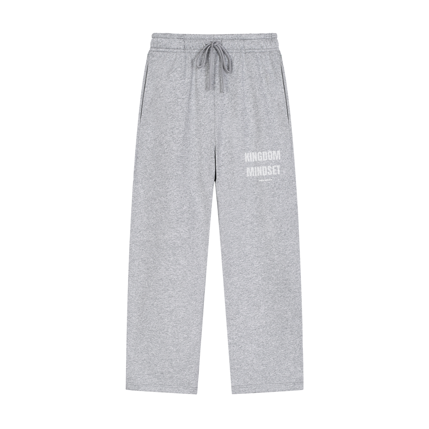 Kingdom Mindset Straight-Leg Sweatpants – Matthew 6:10 | Abwûn Collection