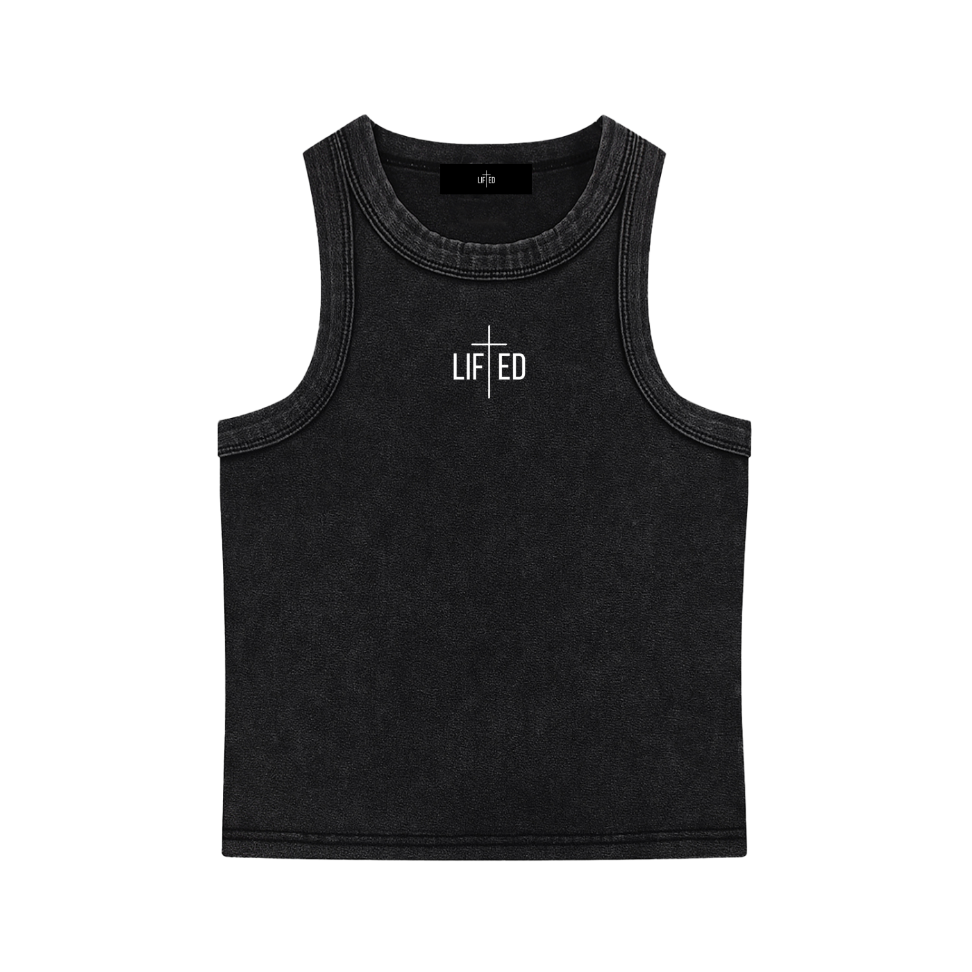 LIFTED Snow Washed Tank Top