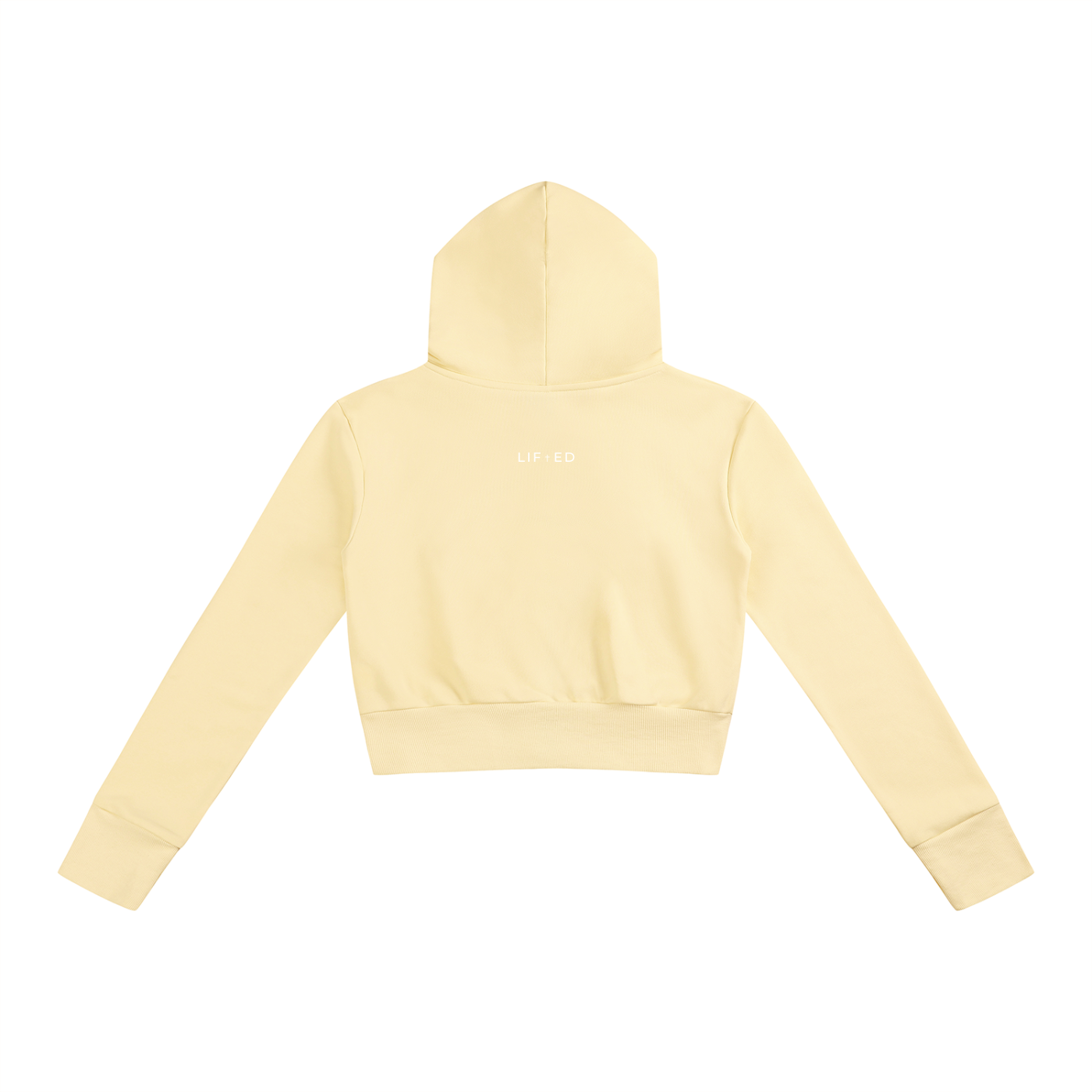 Slim Crop Full Zip Hoodie