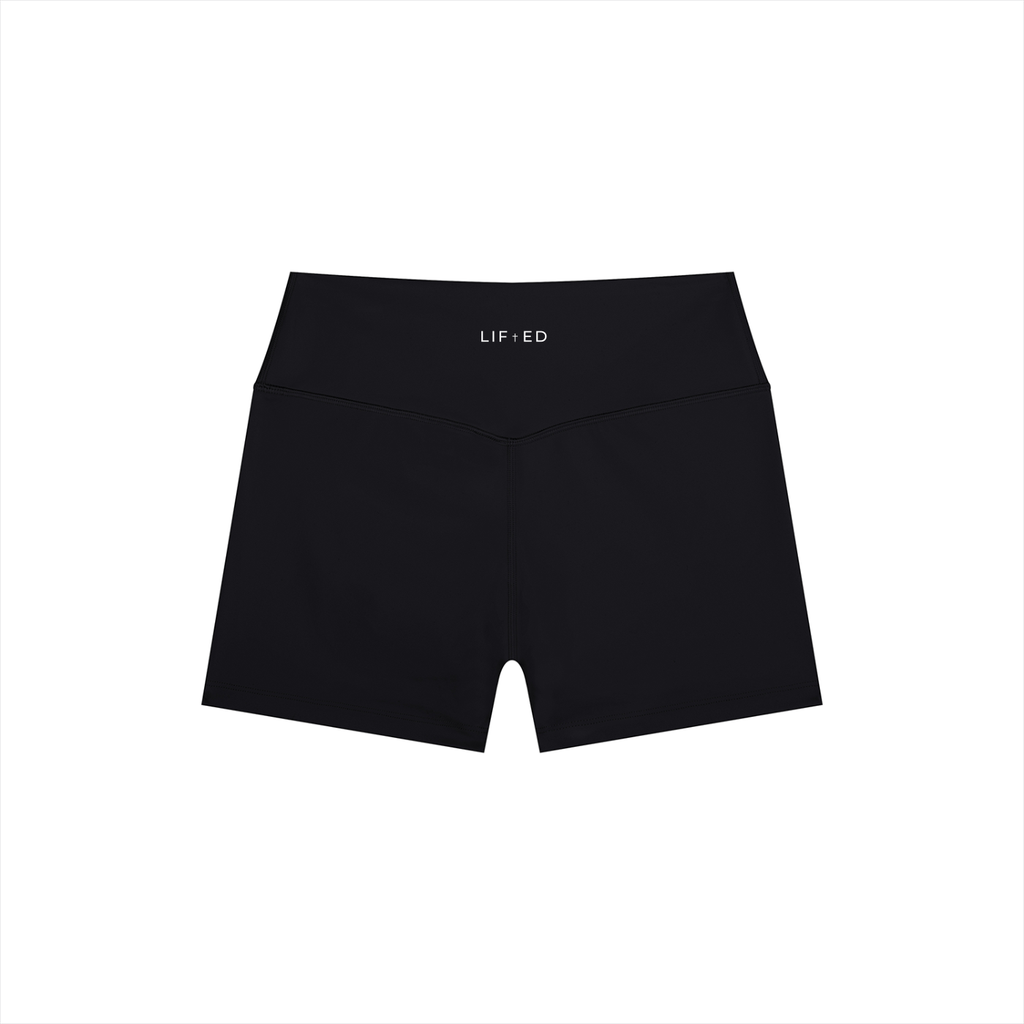 High Rise Yoga Shorts