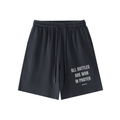 All Battles Are Won in Prayer Vintage Wash Shorts | Abwûn Collection