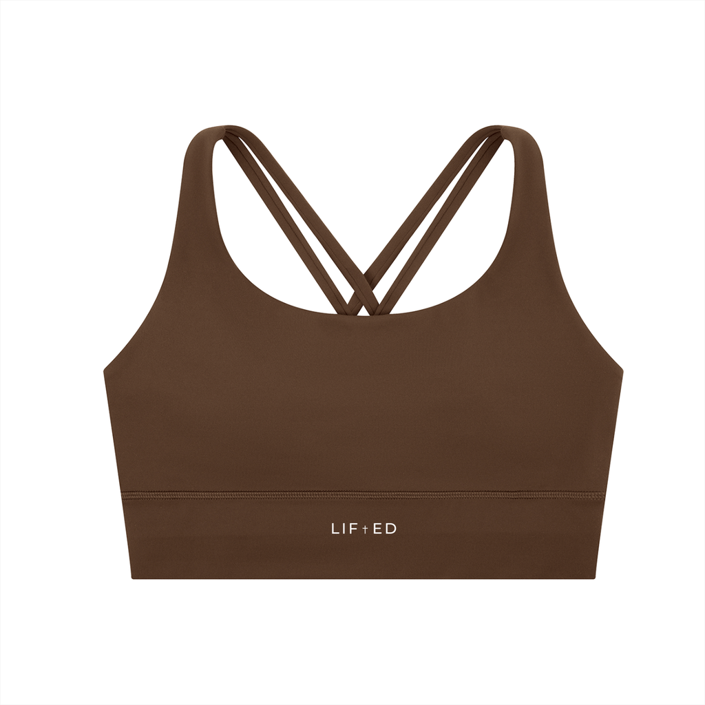The Elevate Criss Cross Sports Bra
