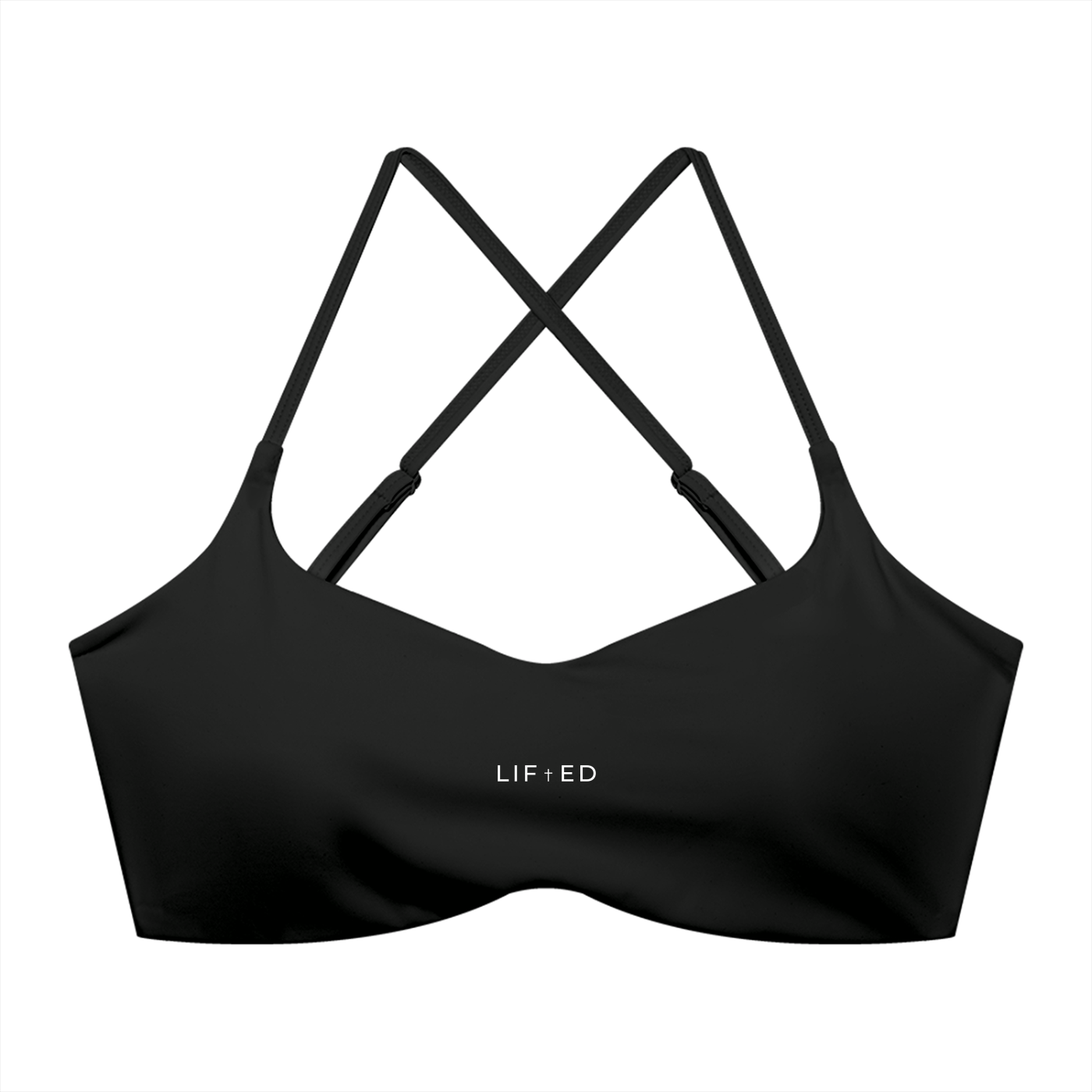 Cropped Sports Bra